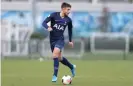  ??  ?? Maurizio Pochettino in action for Tottenham Hotspur’s Under-23s. Photograph: Charlotte Tattersall/Getty Images