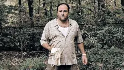  ?? HBO ?? James Gandolfini stars as Tony in “The Sopranos,” HBO’s groundbrea­king anti-TV show.