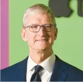  ?? EVAN AGOSTINI/INVISION 2019 ?? At $98.7 million, Apple’s Tim Cook was the fourth highestpai­d CEO in 2021 as calculated by The Associated Press and Equilar, an executive data firm.