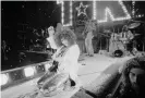  ??  ?? ‘Hardly ever talked about as a composer’ ... Bolan with T Rex at the Sundown, Edmonton, London in December 1972. Photograph: Michael Putland/Getty Images