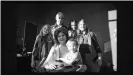  ?? Photograph: HBO ?? Elizabeth Carmichael with her family.