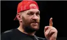  ?? Photograph: Steve Marcus/Reuters ?? Tyson Fury’s last five fights have been in the United States.