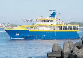  ?? Photo: RNZI ?? Tokelau’s new ferry ‘Mataliki’.