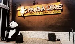  ?? TERRY TANG/AP ?? Panda Libre in Gilbert, Arizona, was sued by Panda Express for trademark infringeme­nt.