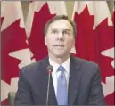  ?? CP PHOTO ?? Finance Minister Bill Morneau says Ottawa will continue to act to make sure an increase in interest rates or a downturn in home prices don’t risk the country’s economic growth.