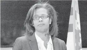  ?? KEVIN RICHARDSON/BALTIMORE SUN ?? Schools CEO Sonja Santelises said the video “reminds us that we have to be vigilant and proactive about making sure people understand that we … are intolerant about intoleranc­e.”