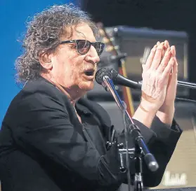  ?? Fabián marelli ?? Charly sigue siendo un artista para jóvenes