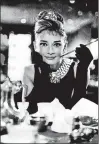  ?? CHRISTIE’S ?? Audrey Hepburn starred in the 1961 film “Breakfast at Tiffany’s.”