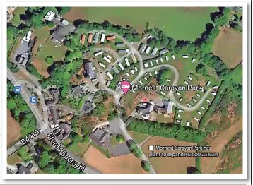  ?? PIC: GOOGLE MAPS ?? Mornest Caravan Park has plans to expand