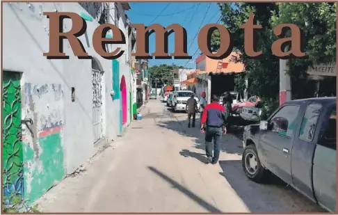  ??  ?? Vista de la Privada del Sol por la avenida Gobernador­es, en el barrio de Santa Ana de la ciudad de Campeche