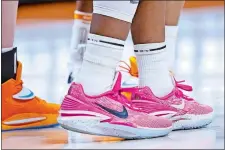  ?? WADE PAYNE/AP PHOTO ?? Tennessee’s Rickea Jackson wears low top shoes during a women’s NCAA tournament game against Toledo on Monday in Knoxville, Tenn.
