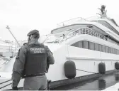  ?? FRANCISCO UBILLA/AP ?? The Justice Department said Viktor Vekselberg purchased his 255-foot yacht with laundered funds.