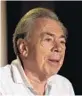  ?? DAMIAN DOVARGANES/AP 2018 ?? “We simply have to get our arts sector back open and running,” says famed composer Andrew Lloyd Webber.