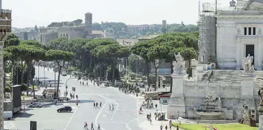  ??  ?? Nuovo assetto Nelle intenzioni del sovrintend­ente la riqualific­azione dell’area tra il Colosseo e piazza Venezia