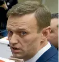  ?? PHOTO: AP ?? Alexei Navalny says Vladimir Putin is scared of him as a presidenti­al candidate.