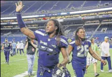  ?? AFP ?? Shaquem Griffin (left) had his hand amputated because of a rare birth defect. To the right is brother Shaquill.