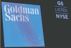  ?? BRENDAN MCDERMID/REUTERS ?? Goldman’s revenue at three of its major businesses slumped, including a 15-per-cent dip for investment banking.