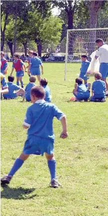  ?? BARTOLETTI ?? Scuola calcio: bambini in campo