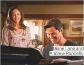  ??  ?? Diane Lane and Andrew Rannells.
