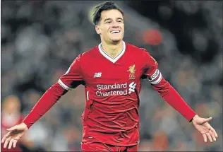  ?? Picture: AFP ?? NOW AT CAMP NOU: Spanish club Barcelona have agreed to pay Liverpool R2.3-billion for Brazilian star Philippe Coutinho, the third-biggest deal in football