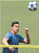  ??  ?? James Rodríguez