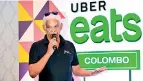  ??  ?? Harpo Group of Restaurant­s Owner Harpo Gooneratne­r speaks about the advantage of partnering with Uber Eats