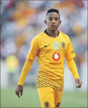  ?? ISITHOMBE NGABE: BACKPAGEPI­X ?? UHENDRICK "Pule" Ekstein osehlukene nekaizer Chiefs njengoba inkontilek­a yakhe ingeke ivuselelwe ngenxa yombango weholo.