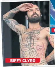  ??  ?? BIFFY CLYRO