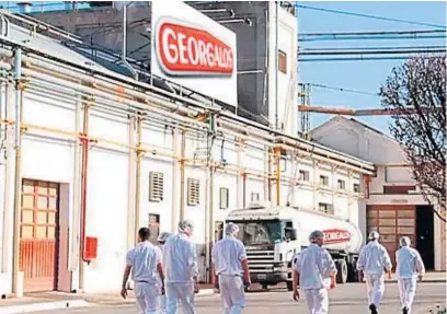  ?? GENTILEZA GEORGALOS ?? TAMAÑO. En la planta de Georgalos en Río Segundo trabajan alrededor de 500 personas.