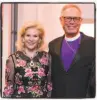  ??  ?? Honoree Dede Wilsey and the Rt. Rev. Marc Andrus at Episcopal Impact Fund's fundraiser.