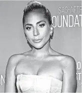  ?? LISA O’CONNOR/GETTY-AFP ?? Lady Gaga attends the SAG-AFTRA Foundation’s Patron of the Artists Awards on Thursday in Beverly Hills.
