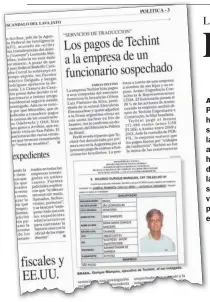  ??  ?? ADELANTO. PERFIL informó hace dos semanas que la constructo­ra argentina había sido denunciada por la Procelac por su supuesto vínculo con el pago de coimas en Brasil.