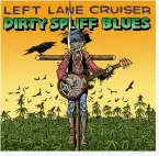  ??  ?? Dirty Spliff Blues “Lately my career has come full circle and I’ve been creating lots of CD/LP covers. This 2015 cover for the blues rock band Left Lane Cruiser is intended to help establish this distinctiv­e zombie as a form of branding for the band.”