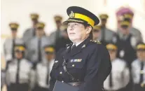  ?? MICHAEL BELL / THE CANADIAN PRESS FILE ?? Senator Lillian Dyck says RCMP Commission­er Brenda Lucki, above, lacks the skills to be in the job.