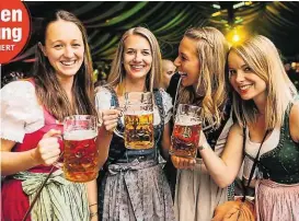  ??  ?? Gösser Bier gibt’s heuer #dahoam zu trinken. Nächstes Jahr 2021 dann wieder auf der Kaiserwies­e im Wiener Prater.