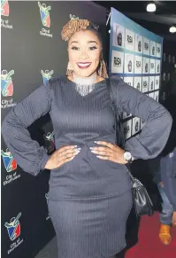  ??  ?? CONFIDENT. Sama nominee Lady Zamar is a picture of confidence ahead of the Sama24 nomination­s event held in Ekurhuleni.