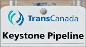  ?? JEFF MCINTOSH/THE CANADIAN PRESS 2015 ?? The Trump administra­tion did not indicate whether it would appeal Thursday’s ruling on the pipeline project.