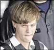  ?? CHUCK BURTON / AP FILE ?? Charleston, S.C., shooting suspect Dylann Storm Roof has elected to represent himself.