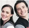  ??  ?? Tessa Virtue and Scott Moir