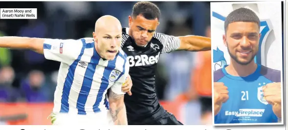  ??  ?? Aaron Mooy and (inset) Nahki Wells