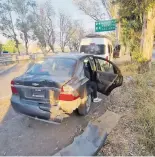  ?? JOSÉ SALAS ?? Fue contra un carro