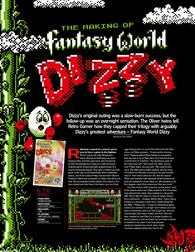 The Making Of Fantasy World Dizzy Pressreader
