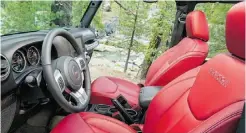  ?? Chrysler ?? Serious off-road controls come in handy in the new Rubicon.