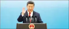  ?? ALY SONG/AFP ?? Chinese President Xi Jinping.