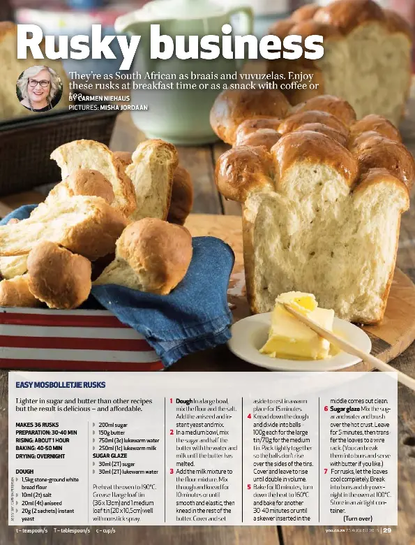 Rusks For Any Time Of Day Pressreader