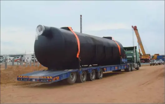  ??  ?? SWA water has manufactur­ed and sold hundreds of oil separators, solids separators and DAF units all over the world.