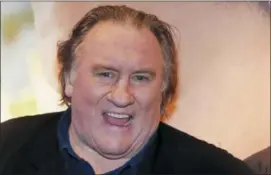  ?? THIBAULT CAMUS — THE ASSOCIATED PRESS FILE ?? In this Monday file photo, actor Gerard Depardieu attends the premiere of the movie “Tour de France”, in Paris.