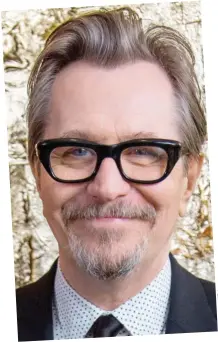  ??  ?? Bafta hopeful: Gary Oldman as we know him