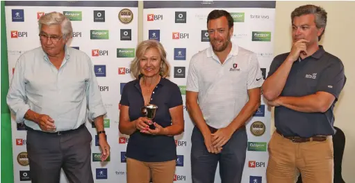  ?? António Rebelo, Marieta Araújo, Miguel Franco de Sousa and Vítor Paixão, PHOTO: FILIPE GUERRA /GOLFTATTOO. ??