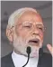  ?? ?? Modi: Under fire over Gujarat riot